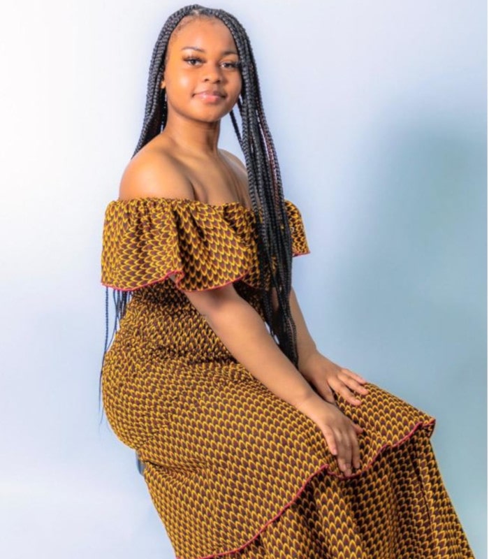 African Ankara Maxi Dress for Women - JAB African Attires