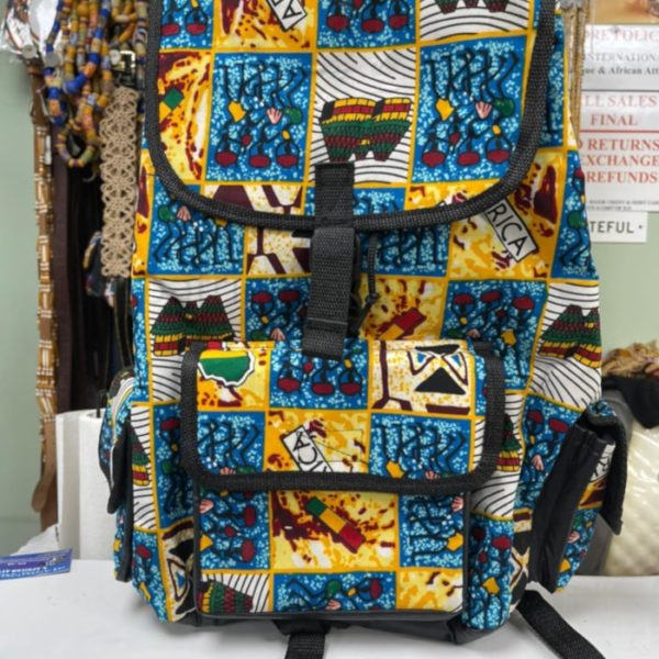 Hand Made African Backpack