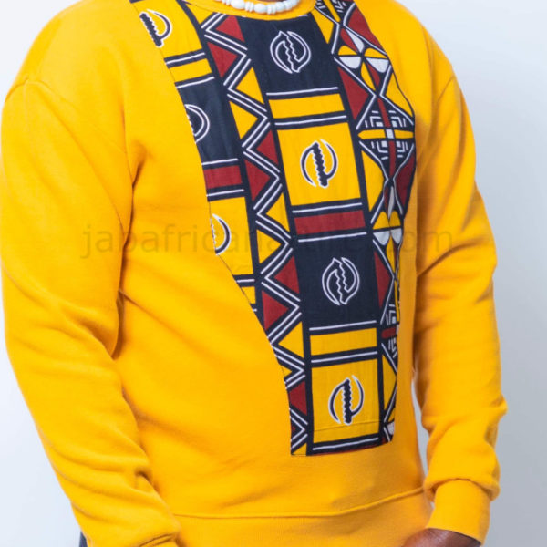 Men African designer sweater