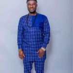 Men Dashiki Top & Bottom Set