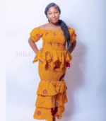 Verwin African print dress