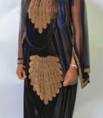 Women's African Abaya Black