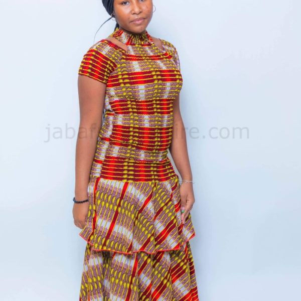 Womens African Dress Dashiki Print Ball